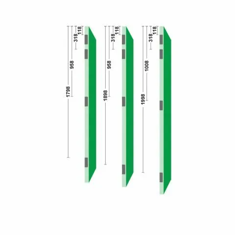 Axa Smart easyfix scharnier ronde hoek SKG*** zwart 89x89x3mm