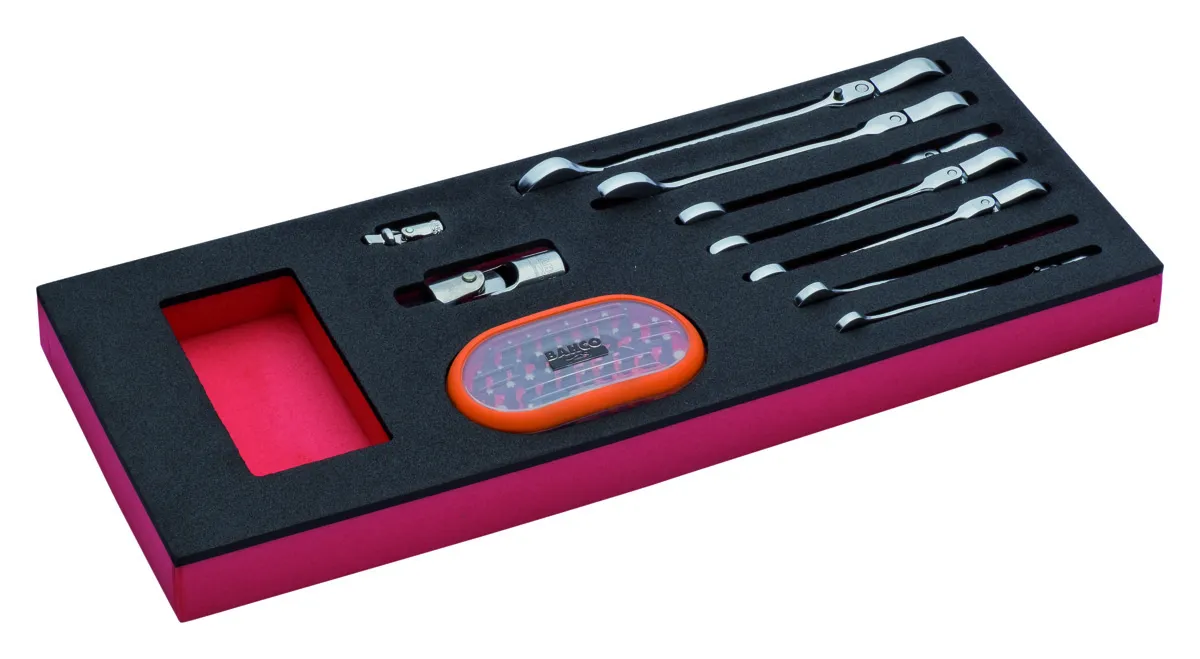 BAHCO FOAMINLAY FIT&GO 1/3 MET SLEUTELS – 40DELIG – FF1E3005
