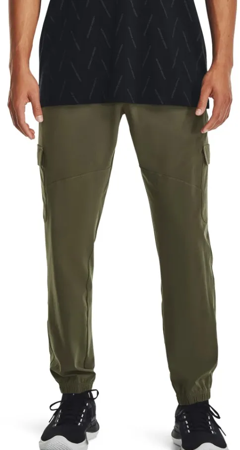 Broeken Under Armour Stretch Woven Cargo Hose Grün