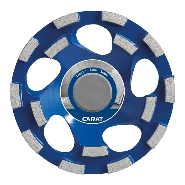 Carat Slijpkop Beton Ø125x22,23 Mm Dustec®, Cubd Master