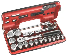 Facom 20-delige doppenset 1/2″ 12-kant dbox 8-22mm – SL.DBOX501
