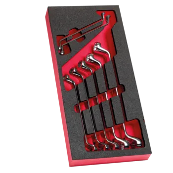 FACOM MODM.55A1 MODULE MET 7 VERDIEPTE RINGSLEUTELS VAN 6 TOT 19 MM, ACTIE