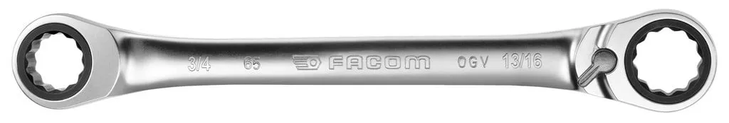 Facom ringratelsleutel 15° 1/4 x 5/16 – 65.1/4X5/16