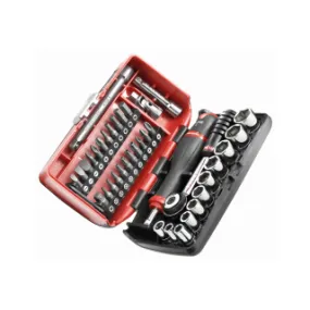 Facom Ultra Compacte Nano Doppenset 1/4″ Met Ratel – 38-delig R2NANOPB