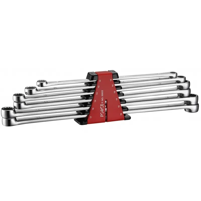 FORCE 50622 Dubbele ringsleutelset XL 6 delig