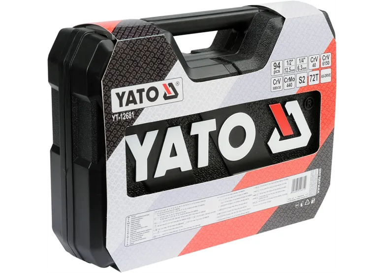 GEREEDSCHAP SET (94 ST.) YATO YT12681