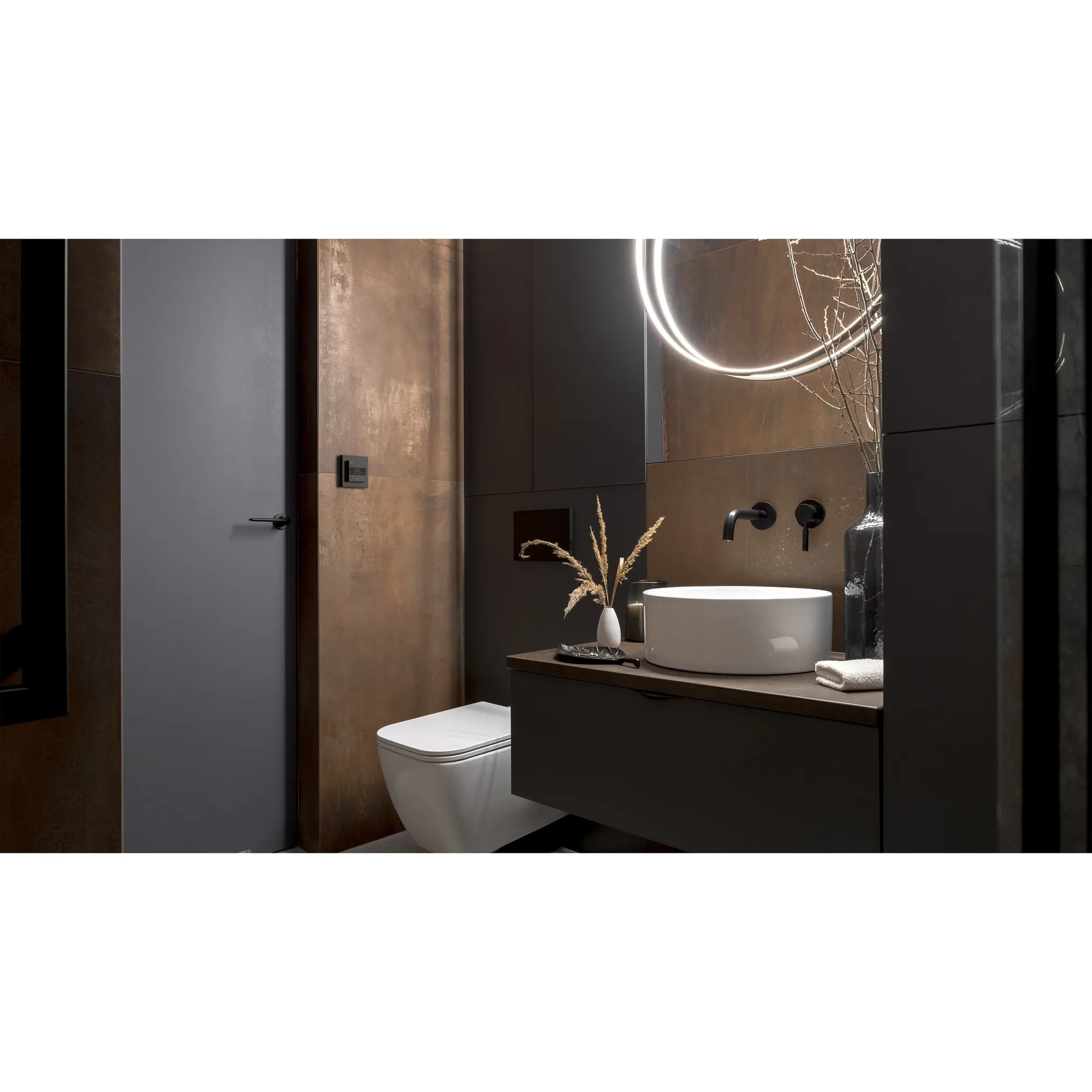 HEAT IT ZTRM6 THERMOSTAAT (ZWART, 3600W, 16A, ZWAVE+)