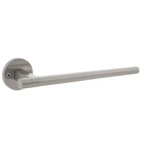 Intersteel deurkruk Shiraat by Grand & Johnson op rozet éénzijdig verdekt links ø55x8mm rvs