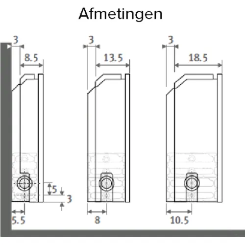 Jaga Linea Plus wandconvector type 10 H65 L140 wit 1569W