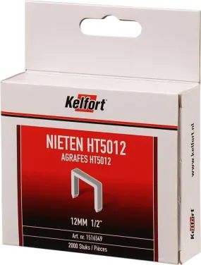 KELFORT NIETEN 8MM TBV HANDTACKER HT50 12MM