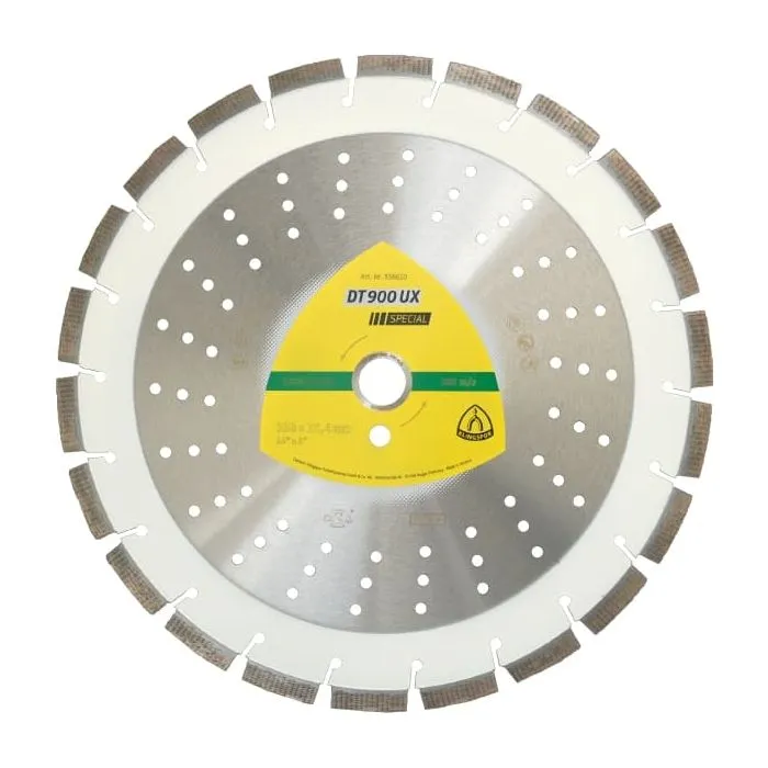 KLINGSPOR  DT 900 UX SPECIAL  GROTE DIAMANTSCHIJVEN  350 X 25.4MM  MATRIX SEGMENT