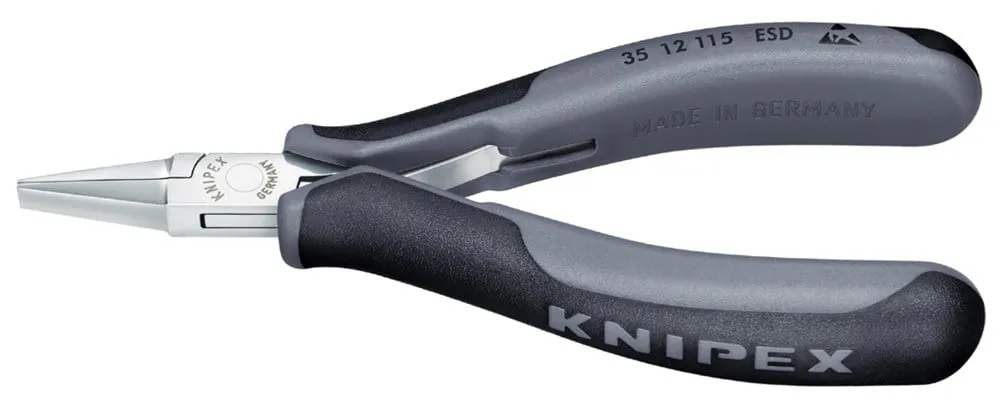 Knipex Grijptang platte bek 115 mm ESD – 3512115ESD