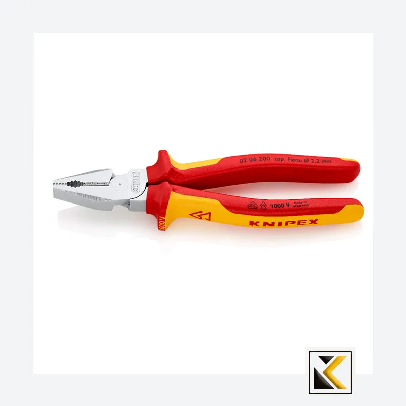 KNIPEX KRACHTCOMBITANG 200MM VDE 02 06 200