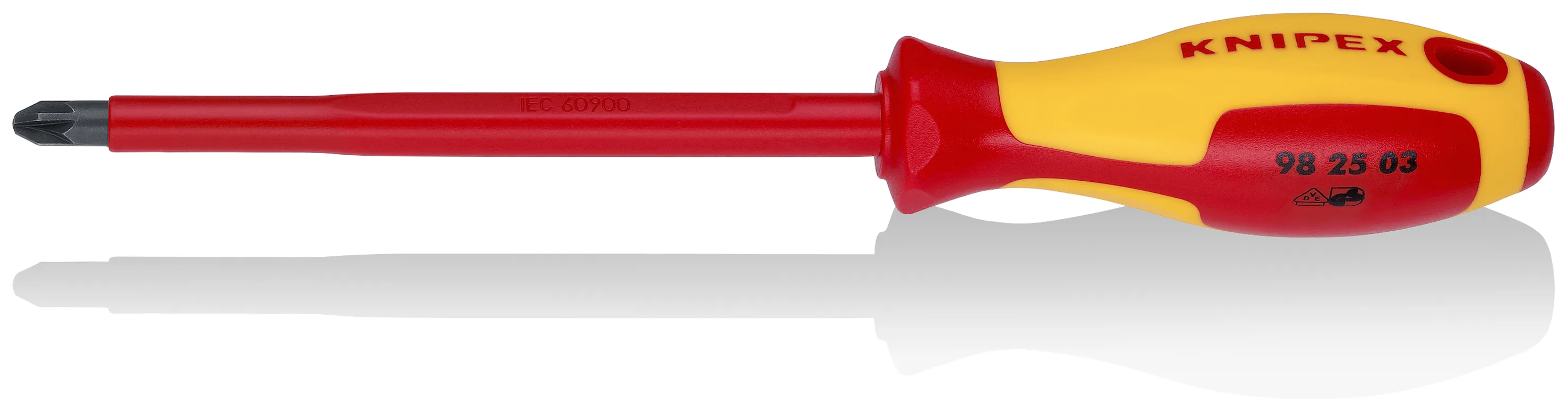 Knipex Schroevendraaier voor kruiskopschroeven Pozidriv© 270 mm – 982503