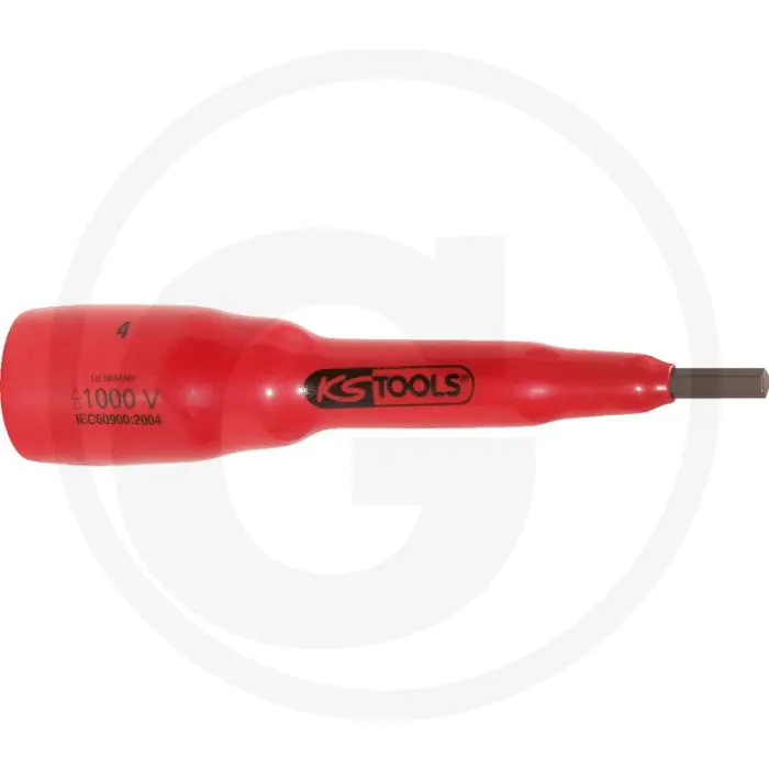 KS TOOLS 3/8” GEïSOLEERDE BITDOPPEN VOOR BINNENZESKANT  116MM