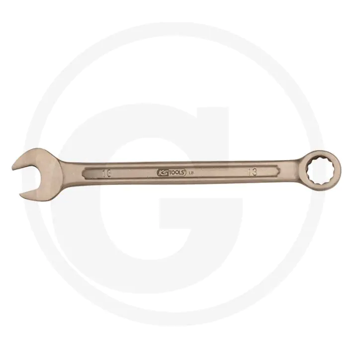 Ks tools bronze ringmaulschlüssel 12 mm - vonkvrij, 15° bekhoek, corrosiebestendig