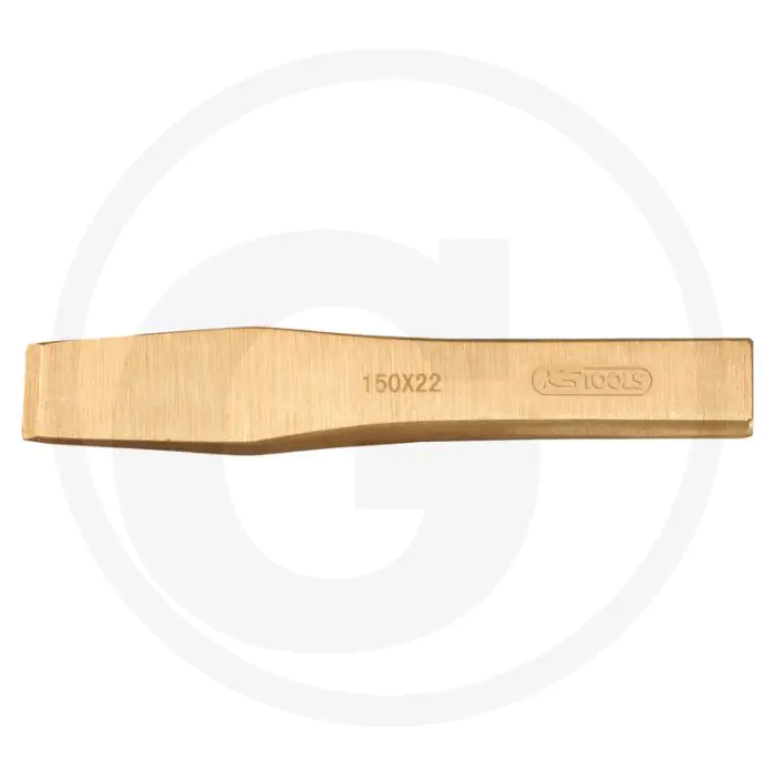 Ks tools bronzeplus flachmeißel, 30mm, 400mm - vonkvrij, corrosiebestendig, 630g