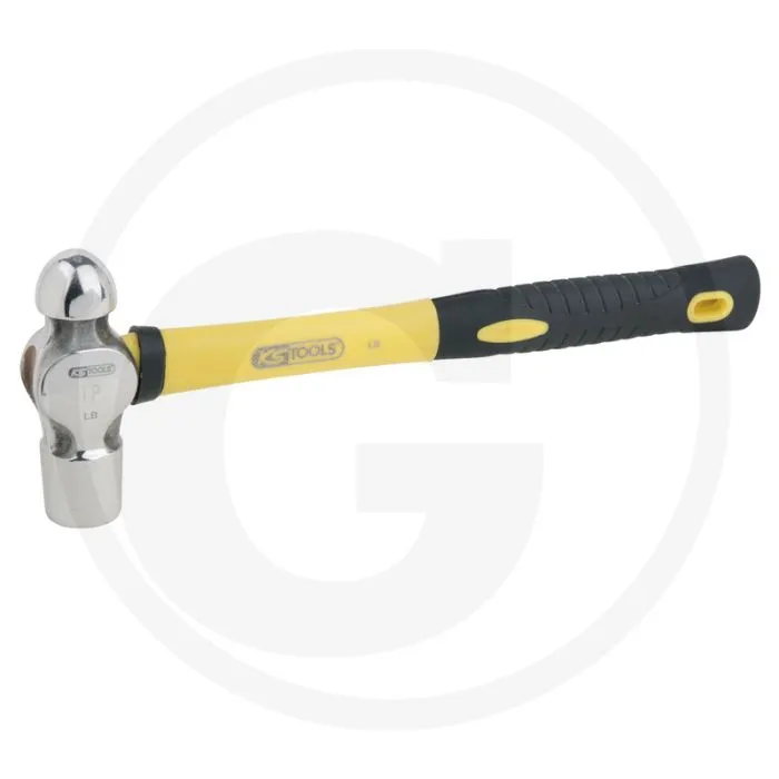 KS TOOLS EDELSTAHL SCHLOSSERHAMMER 1130G MIT FIBERGLASSTIEL