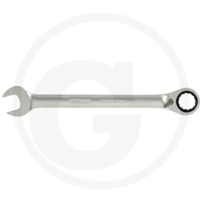 KS TOOLS GEARPLUS® RINGSTOPRATELRINGSTEEKSLEUTEL, OMSCHAKELBAAR, 14 MM  189NM BEREIK