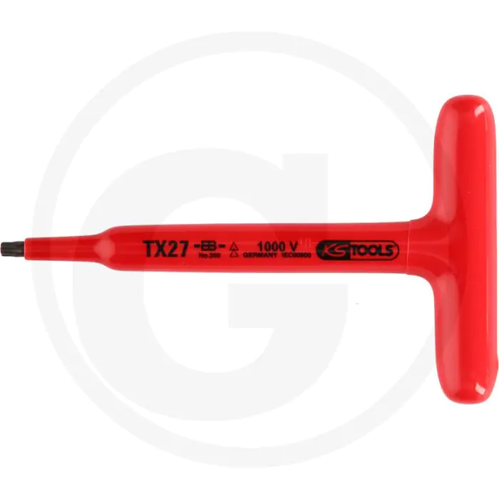 KS TOOLS TGRIFFTXSTERNSTIFTSCHLüSSEL MIT SCHUTZISOLIERUNG  TORX
