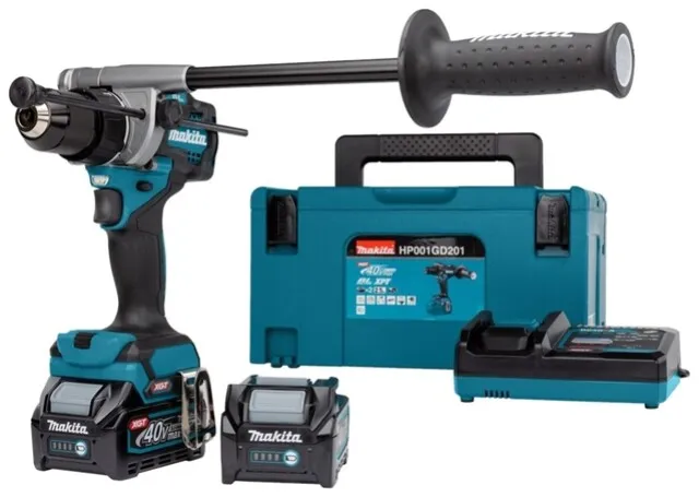 MAKITA 40 V MAX KLOPBOOR/SCHROEFMACHINE HP001GD201