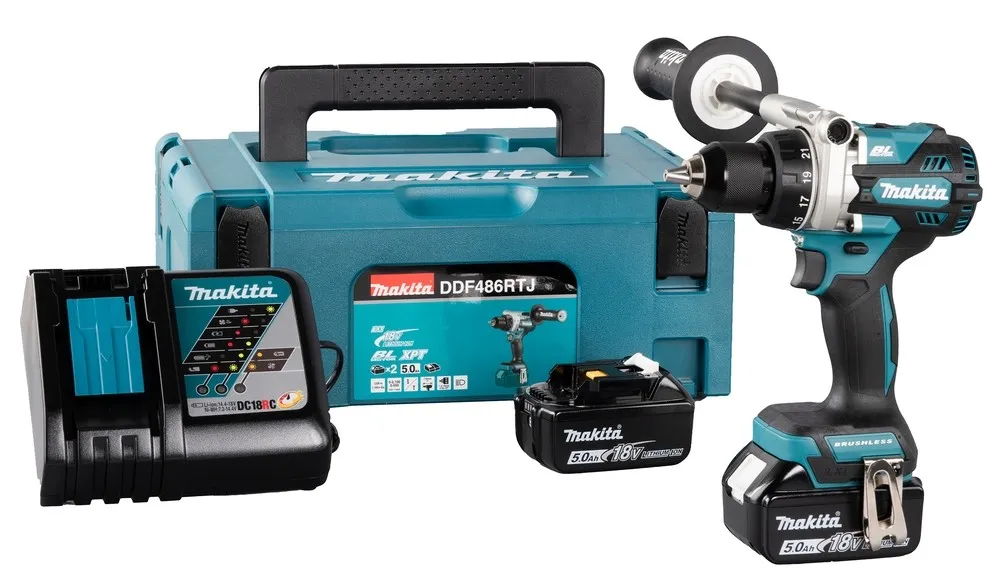 MAKITA AKKUBOHRSCHRAUBER DDF486RTJ