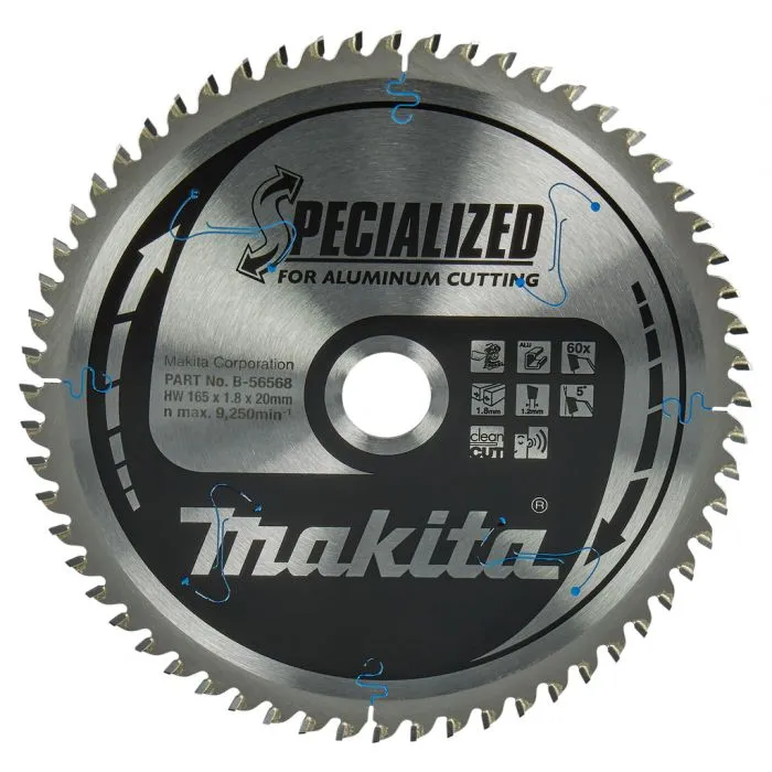 MAKITA B56568 AFKORTZAAGBLAD ALUMINIUM