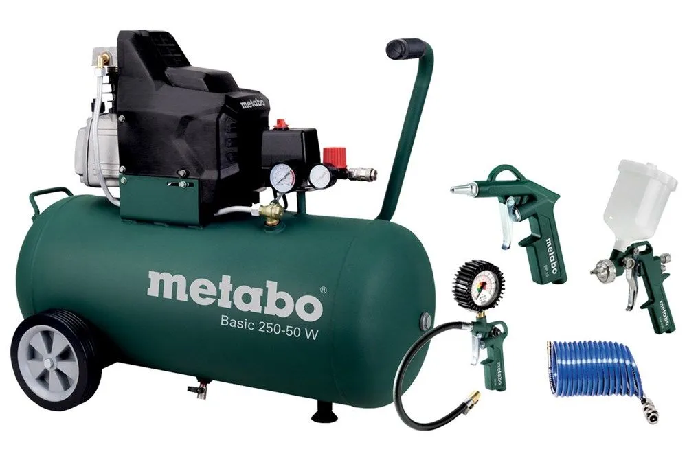 METABO BASIC 25050 W + LPZ 4 SET COMPRESSOR BASIC
