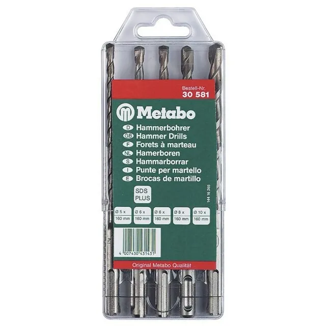METABO SDSPLUS PRO 4BORENSET 5DELIG