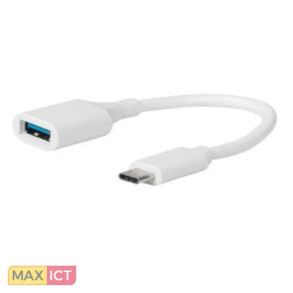 MICROCONNECT MICROCONNECT USB3.1CAF02W USBKABEL USB 3.2 GEN 1 (3.1 GEN 1) 0,2 M USB C USB A WIT