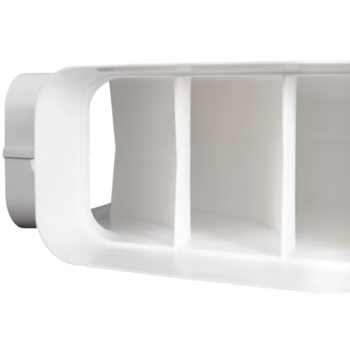 Nedco Eco+ hoekstuk horizontaal 90° 220 x 90 mm