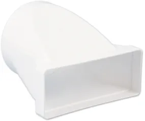 Nedco overgangsstuk recht Ø 150 mm 220 x 90 mm