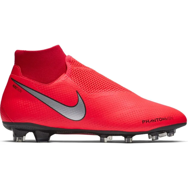 NIKE PHANTOM VSN PRO DF FG M AO3266600 VOETBALSCHOENEN VEELKLEURIG ROOD