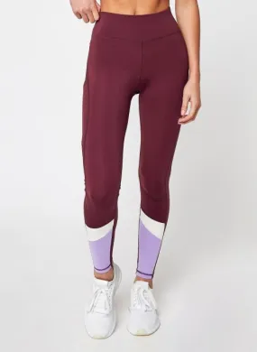      Only Play Onpehy Hw Block Train Tights - Paars   