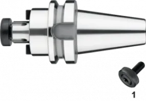 Phantom opsteekfreeshouder frezen met dwarsspiebaan‚ BT50, Ø 22 x 100 mm