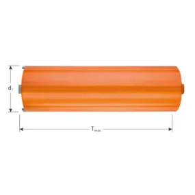 Rotec Diamantboor, M16-Aansl., Oranje, Droog, Ø62X300