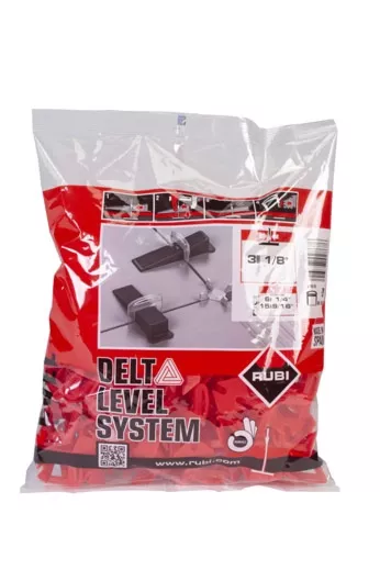 RUBI CLIPS DELTA LEVEL SYSTEM 3MM 615MM 200ST.