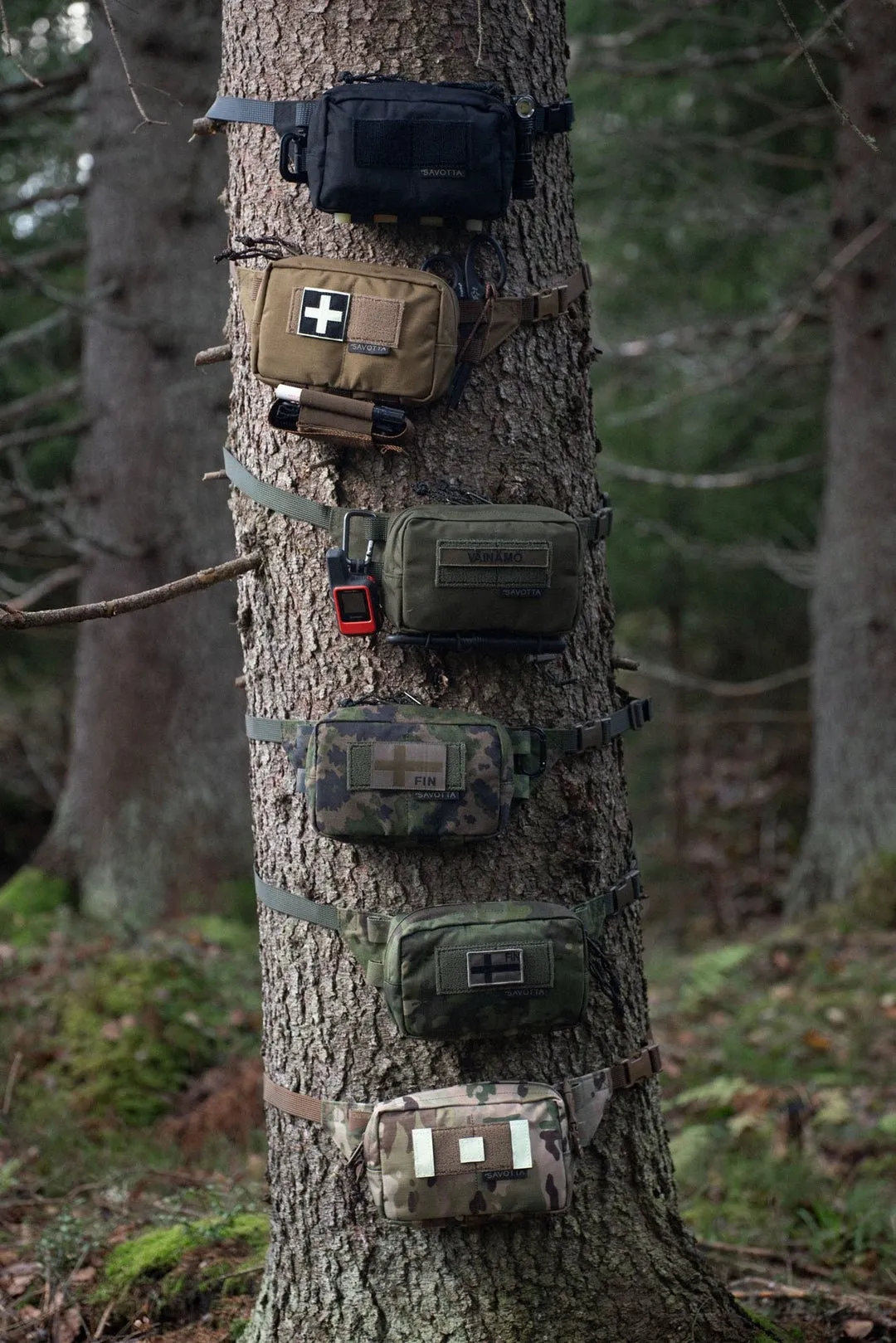 SAVOTTA KUKKARO HIP PACK  BLACK