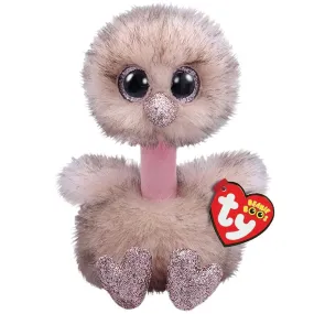TY Beanie Boo's Struisvogel Knuffel Henna 15 cm