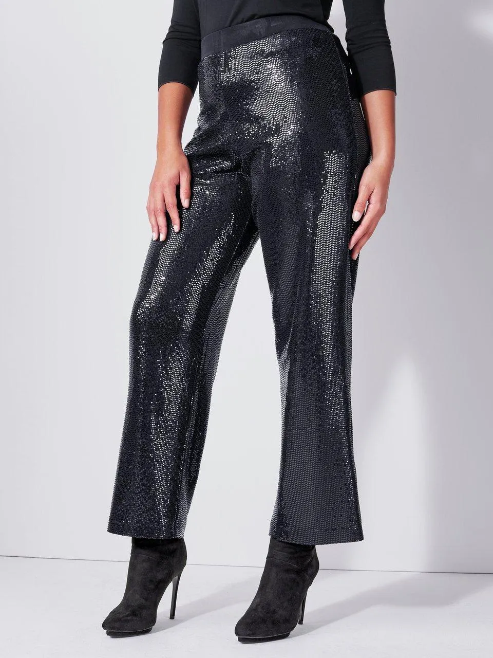VERPASS Broek met wijde rechte pijpen