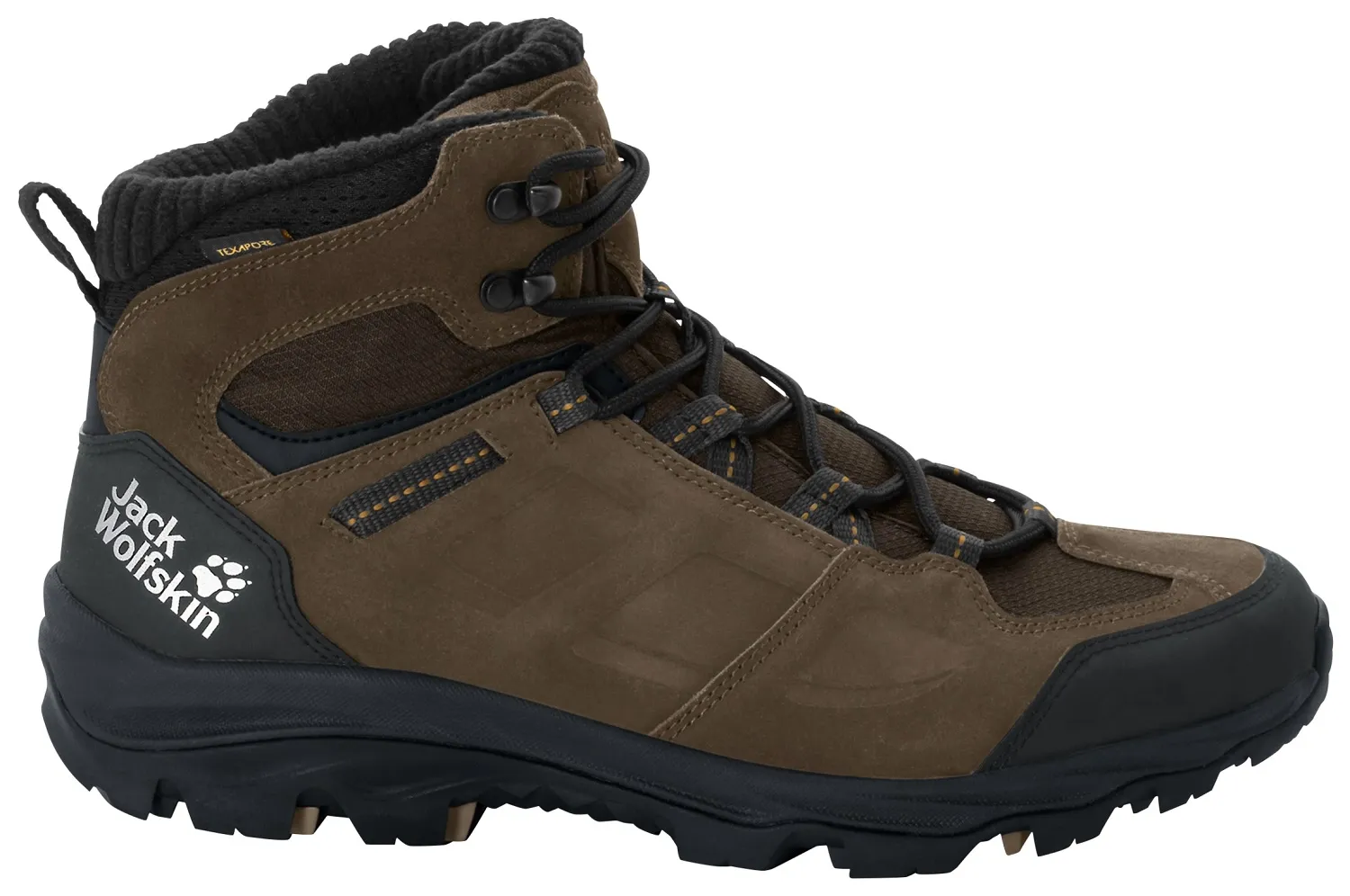 Wandelschoen Jack Wolfskin Men Vojo 3 WT Texapore Mid Brown Phantom